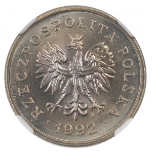 Third Republic, 1 zloty 1992 - NGC MS68