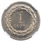 Third Republic, 1 zloty 1992 - NGC MS68