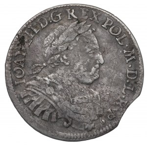 Ioan III Sobieski, 18 groschen 1677