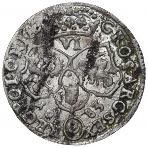 John III Sobieski, 6 groschen 1683, Bromberg