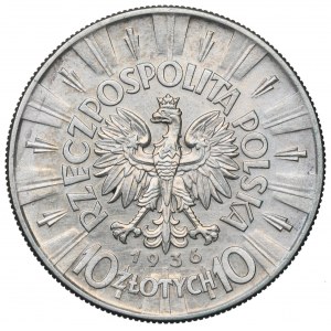 II Republic of Poland, 10 zloty 1936 Pilsudski