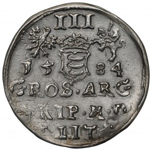 Stephan Bathory, 3 groschen 1584, Vilnius