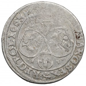 John II Casimir, 6 groschen 1663, Bromberg