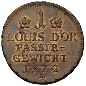 Germany, Coin weight louis d`or 1772