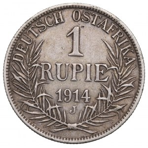 Deutsch-Ostafrika, 1 Rupie 1914 J