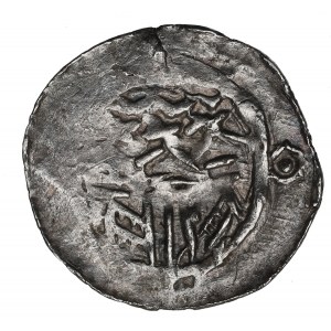 Ladislaus I Herman, Denarius without a date, Cracow.