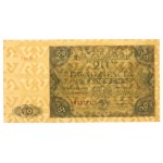 People's Republic of Poland, 20 zloty 1947 D