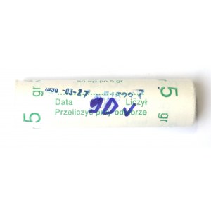 Dritte Republik, Bankrolle mit 5 Pfennigen 1990