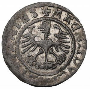Sigismund I the Old, Half-penny 1527, Vilnius - NONE 2 IN DATE