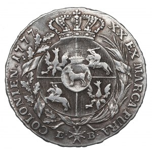 Stanislaus Augustus, Half-thaler 1777