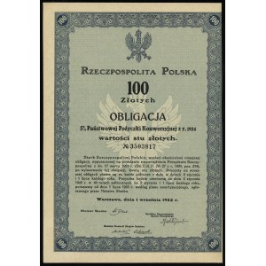 Rzeczpospolita Polska (1918-1939), zestaw 5 obligacji państwowych II RP i PRL
