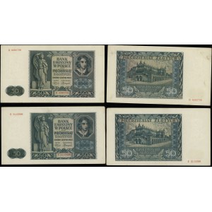 Poland, 2 x 50 zloty, 1.08.1941