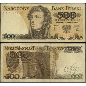 Polen, Druckfehler 500 Zloty, 1.06.1982