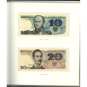 Polen, PRL umlaufender Banknotensatz - Polnische Banknoten, 1975-1993