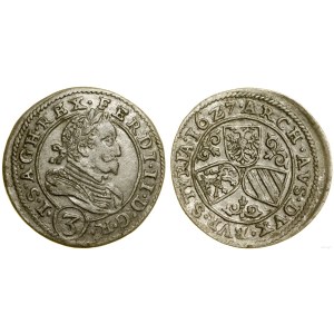 Austria, 3 krajcars, 1627, Graz