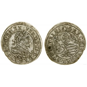 Austria, 3 krajcars, 1634, Graz