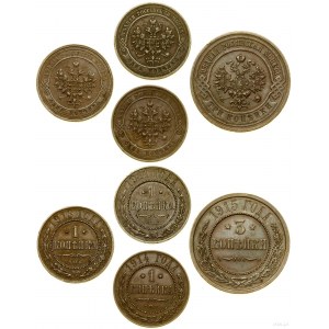 Russia, set of 4 coins, St. Petersburg