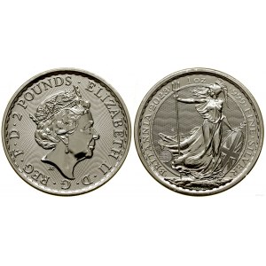 Wielka Brytania, 2 funty, 2023, Llantrisant
