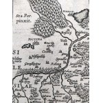 Mapa [Polska] - Księstwo Oświęcimskie i Zatorskie - ok. 1573 - [ ORTELIUS] [ Żywiec, Kenty, Wadowice, Skoczów, Bielsko, Babia Góra, Zator, Oświęcim]