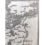 Mapa [Polska] - Księstwo Oświęcimskie i Zatorskie - ok. 1573 - [ ORTELIUS] [ Żywiec, Kenty, Wadowice, Skoczów, Bielsko, Babia Góra, Zator, Oświęcim]