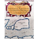 Mapa Sarmacji i Germanii z 1578 roku [Polska] - Mercator według Ptolemeusza - Amsterdam 1730