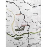 Mapa Mazowsza i Podlasia - I Rzeczpospolita - Nicolas Sanson, Paryż 1665 rok