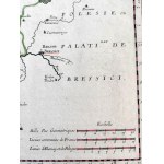 Mapa Mazowsza i Podlasia - I Rzeczpospolita - Nicolas Sanson, Paryż 1665 rok