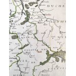 Mapa Mazowsza i Podlasia - I Rzeczpospolita - Nicolas Sanson, Paryż 1665 rok