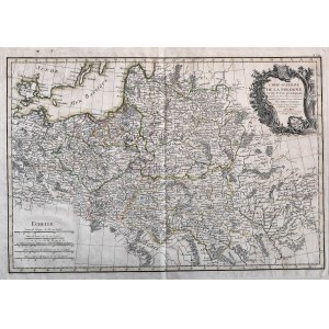 Mapa Polski - Carte generale de la Pologne - Paryż [ca.1767] - Giovanni Antonio Rizzi-Zannoni