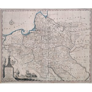 Map of Poland and Lithuania - London 1766 [ Emanuel Bowen Court cartographer to King George II].