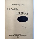 Piotr Skarga - Kazania Sejmowe - Warszawa 1907