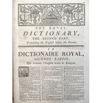 Boyer A. - Dictionnaire Royal - Lyon 1761