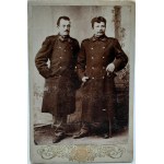Fotografia z 1898 roku - Oficerowie Twierdza Przemyśl Oficer z żoną - Kołomyja - Sambor Truskawiec [ Kresy]