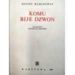 Hemingway Ernest - Komu Bije dzwon - Warszawa 1960