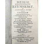 Dzieje Rzeczypospolitej Rzymskiej od założenia Rzymu aż do Cesarzów, Warszawa 1806 [Philippe Macquer]