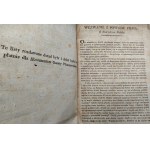 Józef Kalasanty Szaniawski - Obraz Kraiu i Narodu Polskiego roziaśniających - Warszawa 1807 - [ 44 listy 22 autorów do Gazety Warszawskiej] Księstwo Warszawskie