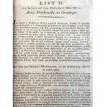 Józef Kalasanty Szaniawski - Obraz Kraiu i Narodu Polskiego roziaśniających - Warszawa 1807 - [ 44 listy 22 autorów do Gazety Warszawskiej] Księstwo Warszawskie