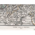 Adolf Stiler - Map of the German Empire with Polish territories - 1872