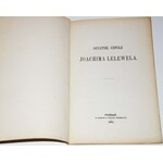 OSTATNIE CHWILE JOACHIMA LELEWELA [EUSTACHY JANUSZKIEWICZ].