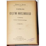 HR. SKARBEK FRYDERYK - DZIEJE KSIĘSTWA WARSZAWSKIEGO, 1-3 komplet.