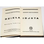 DOSTOJEWSKI TEODOR - IDJOTA, 1-4 komplet w 2 wol.