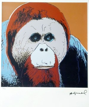 Andy Warhol (1928 - 1987), Orangutan (edycja 52/100), seria 