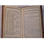 1788 [ALMANACH] CALENDRIER à l'usage du Collège de chirurgie de Paris pour l'année M. DCC. LXXXVIII.