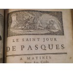 1733. BELLEGARDE DE, Jean-Baptiste Morvan, L'Office de la Semaine-Sainte, à l'usage De la Maison du Roy