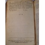 1733. BELLEGARDE DE, Jean-Baptiste Morvan, L'Office de la Semaine-Sainte, à l'usage De la Maison du Roy