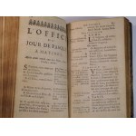 1726. BELLEGARDE DE, Jean-Baptiste Morvan (?), L'Office de la semaine-sainte, en latin et en françois (...). [Filip Orleański]