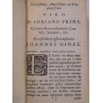 1700. QUINTI HORATII FLACCI, Poemata cum commentariis Johani Minelli (…).