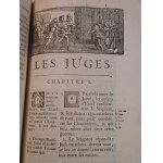 1687. [SACY SIEUR DE], Josué, Les Juges et Ruth. traduits en françois, avec une explication tirée des saints pères & des autheurs écclésiastiques.