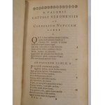 1749. CATULLI, TIBULLI, PROPERTI, Opera.