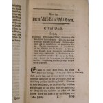 1784. [WROCŁAW] CICERO MARCUS TULIUS, Abhandlung über die menschlichen Pflichten in drey Büchern. Aus dem Lateinischen (...)